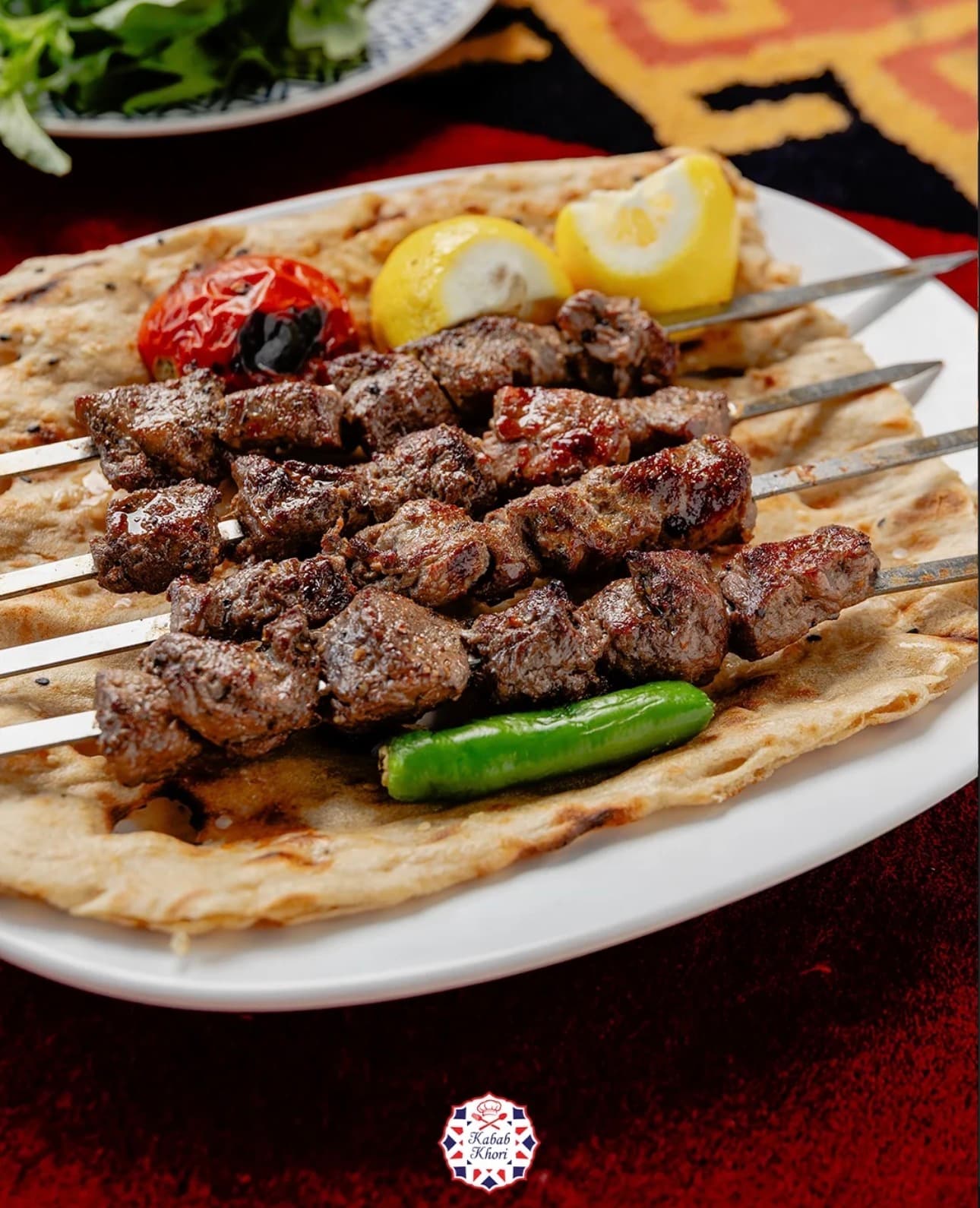 Delicious selection of Persian kababs from Khori Special Kabab.